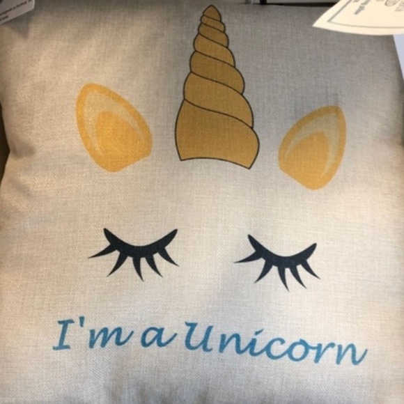 Unicorn Pillow cover Trio set of 3 - Picture 1 of 3